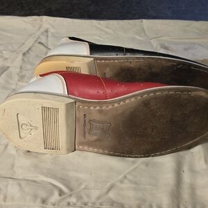 Cole Haan Men's Black, Red, and White Oxfords